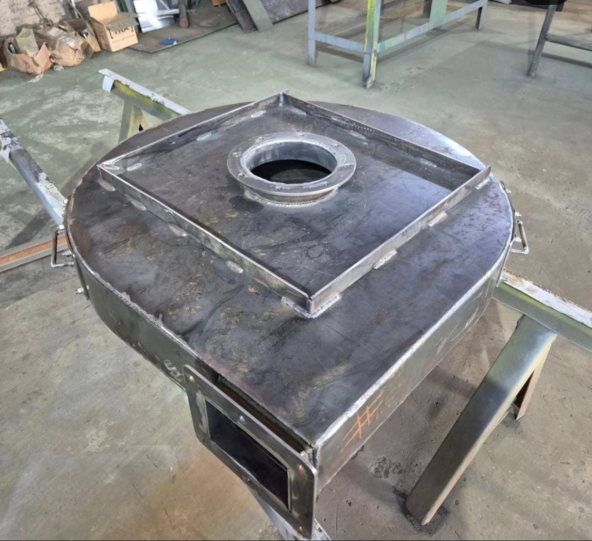 Fabricação de rotor industrial pela Metal Force em Ponta Grossa